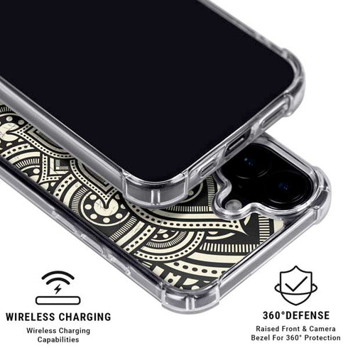 Emergence 70s Inspired iPhone 16 Clear Case