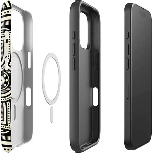 Emergence 70s Inspired iPhone 16 Pro Magsafe Impact Case