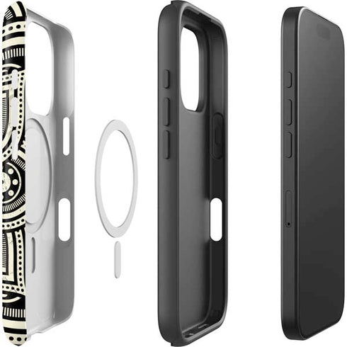 Emergence 70s Inspired iPhone 16 Pro Max Magsafe Impact Case