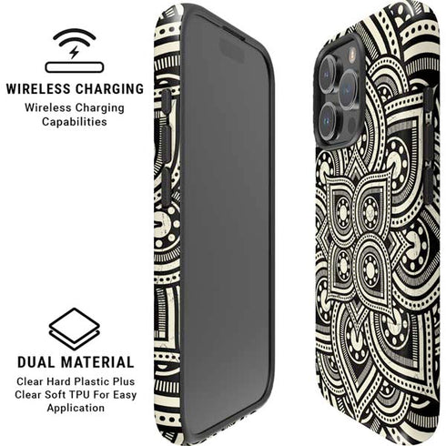 Emergence 70s Inspired iPhone 16 Pro Max Magsafe Impact Case