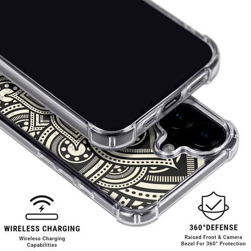 Emergence 70s Inspired iPhone 17 Clear Case