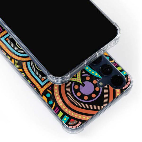 Emergence Colored Galaxy A55 5G Clear Case