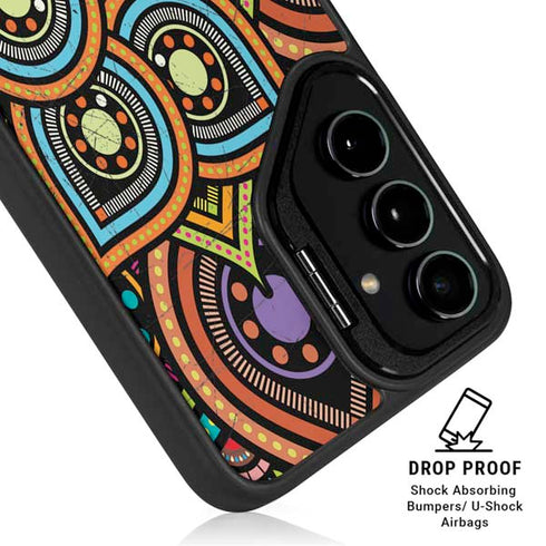 Emergence Colored Galaxy S25 Kickstand Case