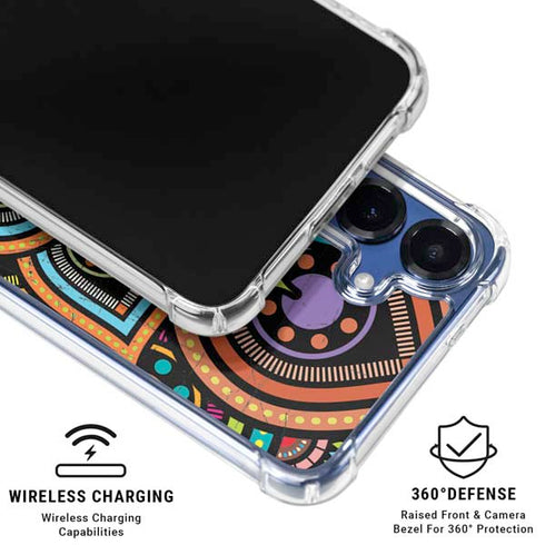Emergence Colored Galaxy S25 Clear Case