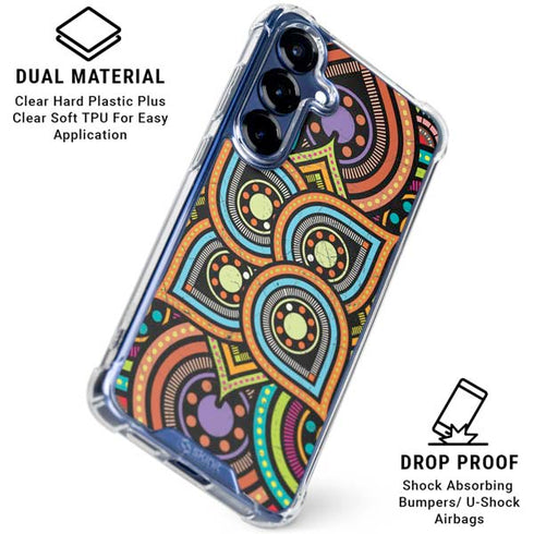 Emergence Colored Galaxy S25 Plus Clear Case