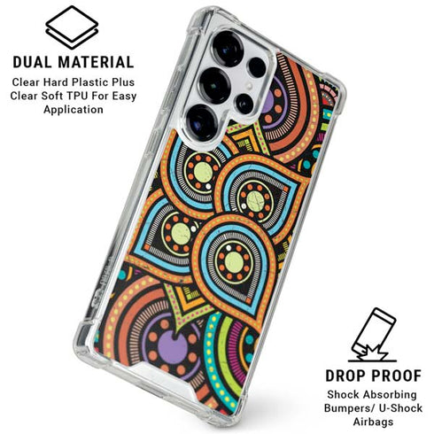 Emergence Colored Galaxy S26 Ultra Clear Case