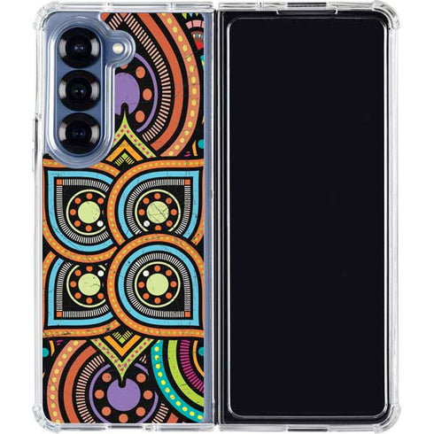 Emergence Colored Galaxy Z Fold6 Clear Case