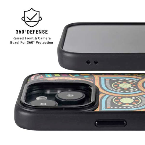 Emergence Colored iPhone 14 Plus Kickstand Case