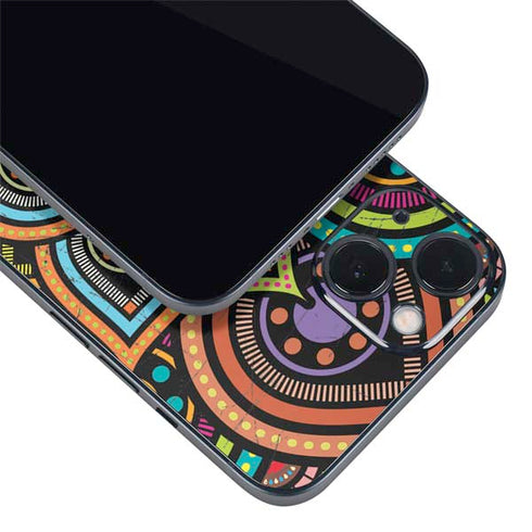 Emergence Colored iPhone 15 Skin