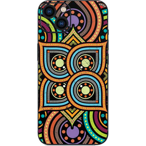 Emergence Colored iPhone 15 Skin