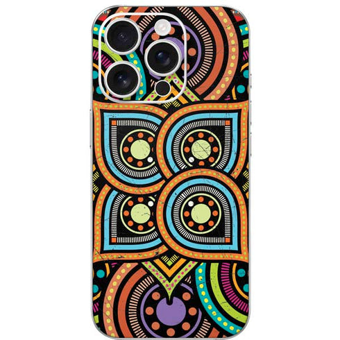 Emergence Colored iPhone 16 Pro Skin