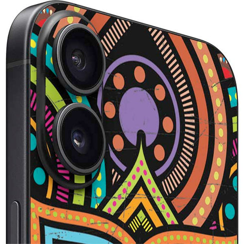 Emergence Colored iPhone 16 Skin