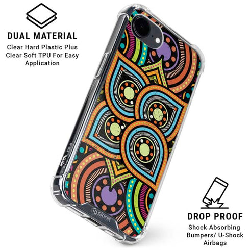 Emergence Colored iPhone 16e Clear Case