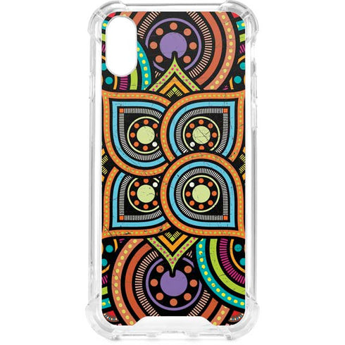 Emergence Colored iPhone XS Clear Case