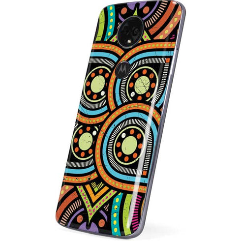 Emergence Colored Moto E5 Plus Skin