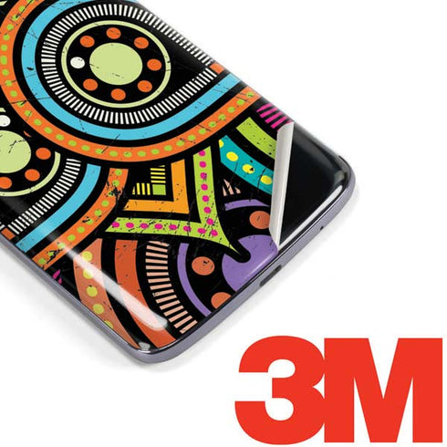 Emergence Colored Moto E5 Plus Skin