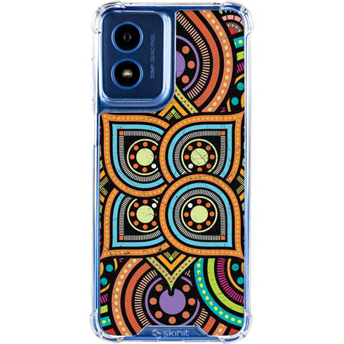 Emergence Colored Moto G 5G (2024) Clear Case