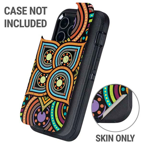 Emergence Colored Otterbox Defender iPhone Skin