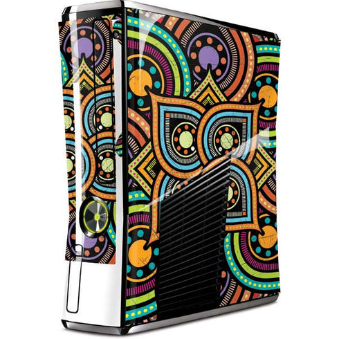 Emergence Colored Xbox 360 Slim (2010) Skin