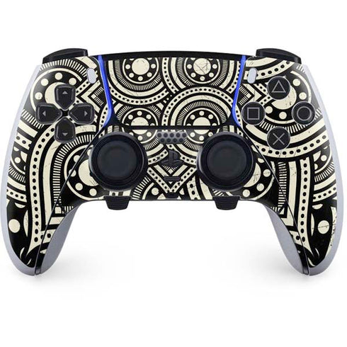 Emergence 70s Inspired PS5 DualSense Edge Pro Controller Skin