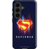 Superman 2025 Energy Shield Neon Emblem Galaxy S26 Impact Case