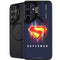 Superman 2025 Energy Shield Neon Emblem Galaxy S26 Plus Kickstand Case