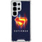 Superman 2025 Energy Shield Neon Emblem Galaxy S26 Ultra Clear Case