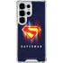 Superman 2025 Energy Shield Neon Emblem Galaxy S26 Ultra Clear Case