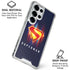 Superman 2025 Energy Shield Neon Emblem Galaxy S26 Ultra Clear Case