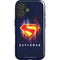 Superman 2025 Energy Shield Neon Emblem iPhone 16 Magsafe Impact Case