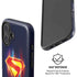 Superman 2025 Energy Shield Neon Emblem iPhone 16 Magsafe Impact Case
