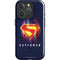 Superman 2025 Energy Shield Neon Emblem iPhone 16 Pro Max Magsafe Impact Case