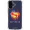 Superman 2025 Energy Shield Neon Emblem iPhone 17 Clear Case