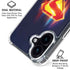 Superman 2025 Energy Shield Neon Emblem iPhone 17 Clear Case