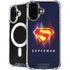 Superman 2025 Energy Shield Neon Emblem iPhone 17 MagSafe Case