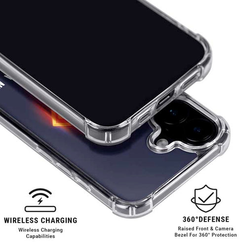 Superman 2025 Energy Shield Neon Emblem iPhone 17 MagSafe Case