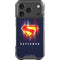 Superman 2025 Energy Shield Neon Emblem iPhone 18 Pro Clear Case