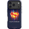 Superman 2025 Energy Shield Neon Emblem iPhone 18 Pro Impact Case