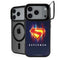 Superman 2025 Energy Shield Neon Emblem iPhone 18 Pro Kickstand Case
