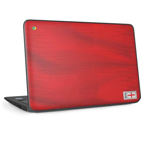 England Soccer Flag HP Chromebook Skin