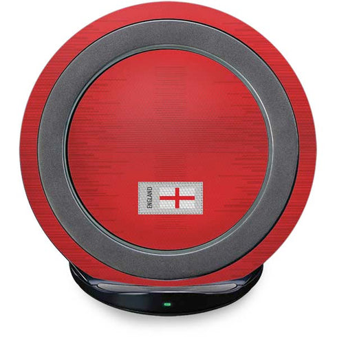 England Soccer Flag Fast Charge Wireless Charging Stand Skin
