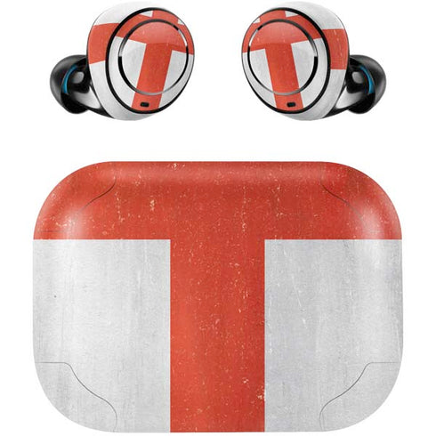 England Flag Distressed Amazon Echo Buds Skin