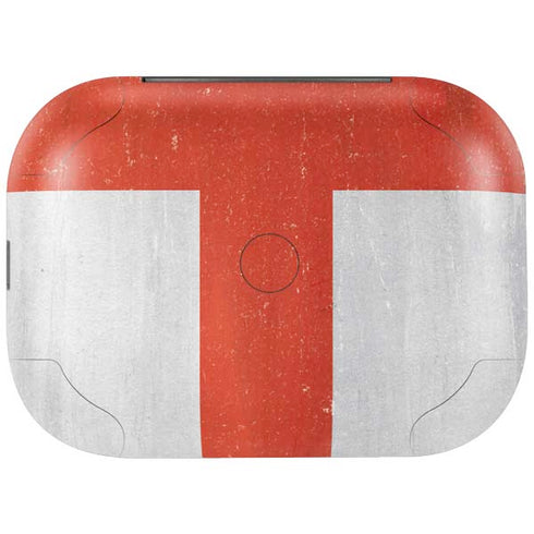 England Flag Distressed Amazon Echo Buds Skin