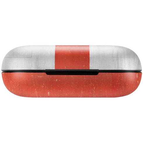 England Flag Distressed Amazon Echo Buds Skin