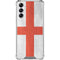 England Flag Distressed Gabb Phone 4 Clear Case