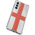 England Flag Distressed Galaxy A16 5G Clear Case