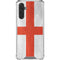 England Flag Distressed Galaxy A17 Clear Case