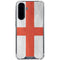 England Flag Distressed Galaxy A36 5G Clear Case