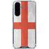 England Flag Distressed Galaxy A36 5G Clear Case