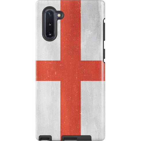 England Flag Distressed Galaxy Cases